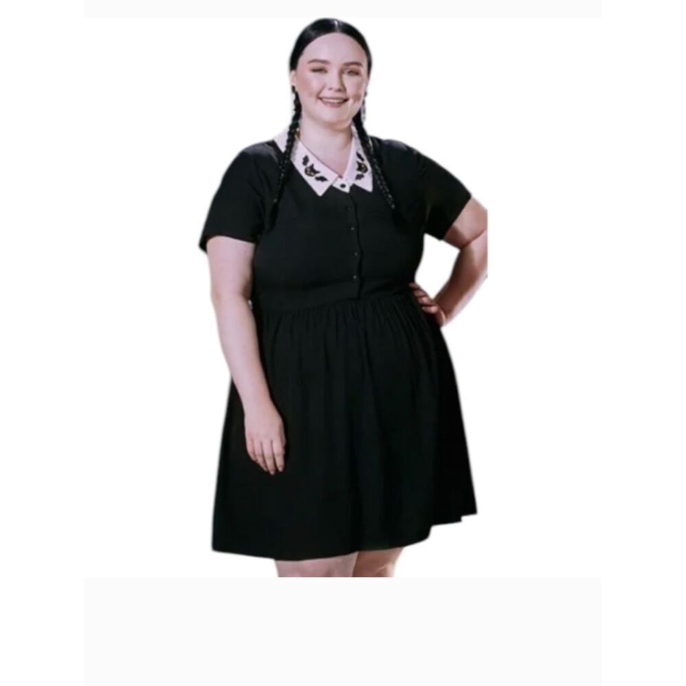 NWT Modcloth x Dangerfield Dress 24 When Bats & Cats Collide Whimsigoth Witchy